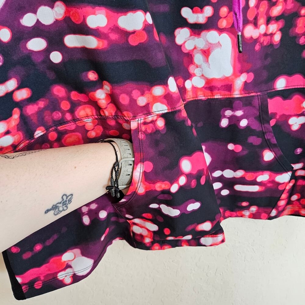 Lane Bryant Livi Active Graphic Short Sleeve Sweatshirt Top Plus 14 16 Workout - Picture 6 of 8